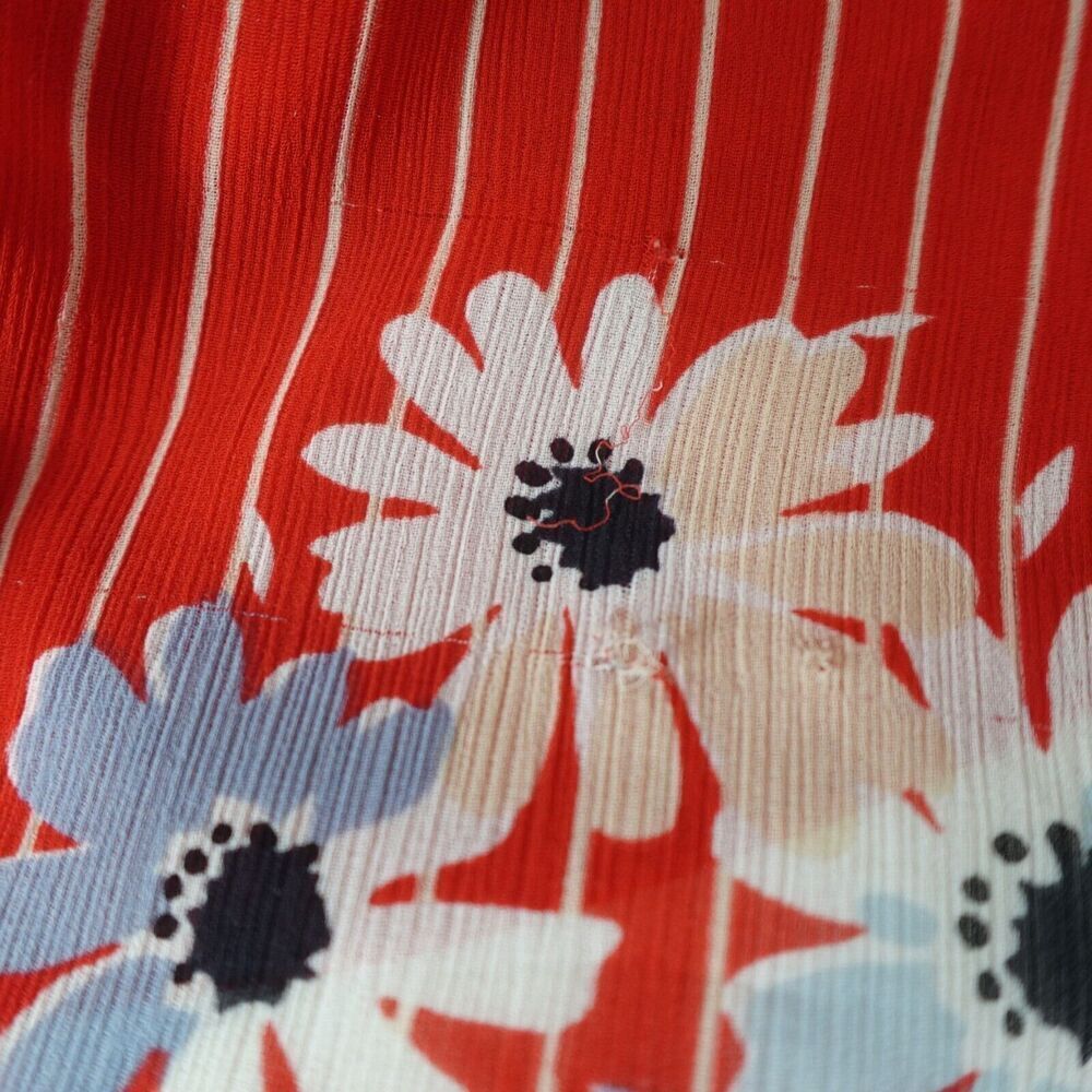 Madewell Womens Dress Button-Wrap in Daisy Society Small - Picture 14 of 15